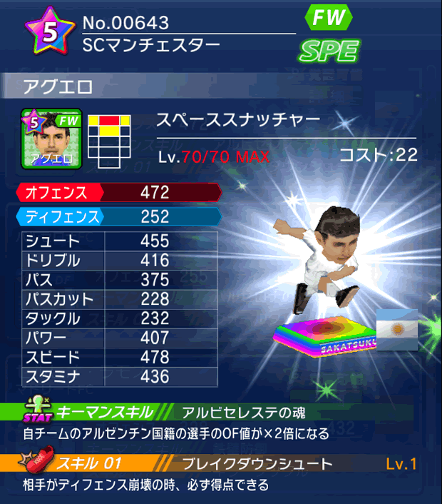 No.00643 アグエロ