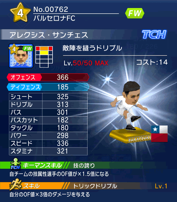 No.00762　アレクシス・サンチェス