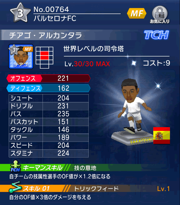 No.00764　チアゴ・アルカンタラ