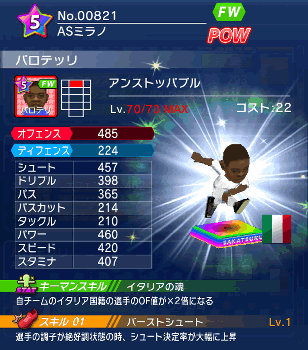 No.00821　バロテッリ