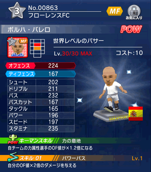 No.00863 ボルハ・バレロ