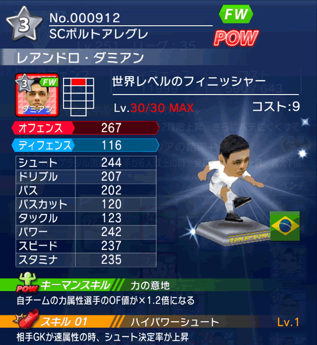 No.00912 レアンドロ・ダミアン