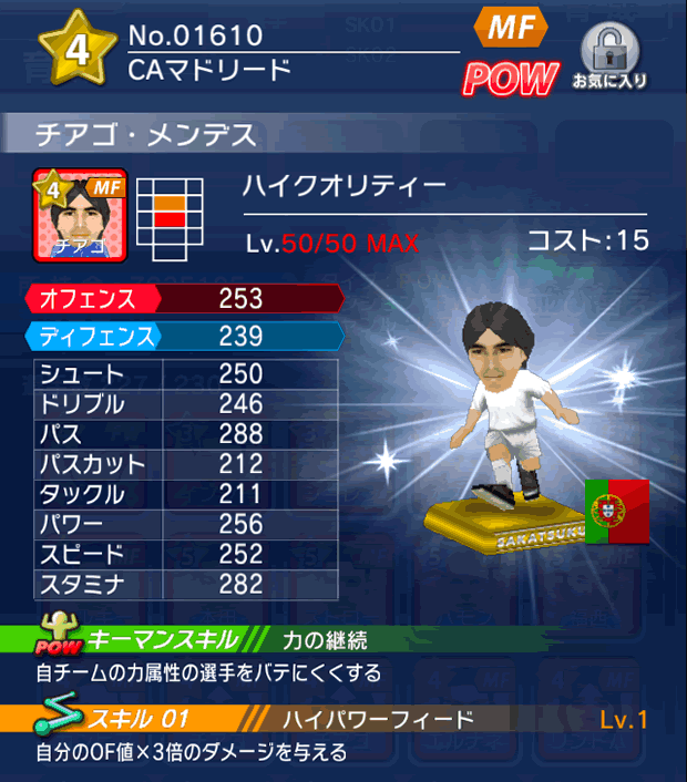 No.01610 チアゴ・メンデス