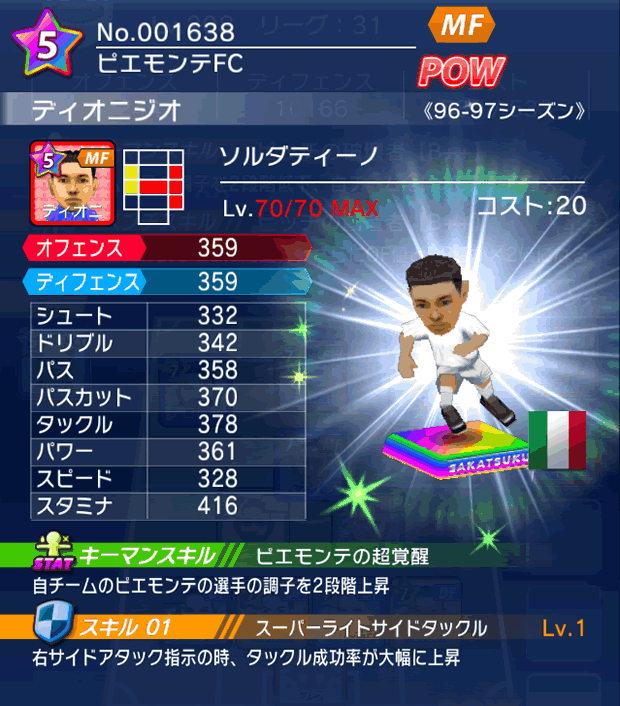 No.01638 ディオニジオ【96-97】