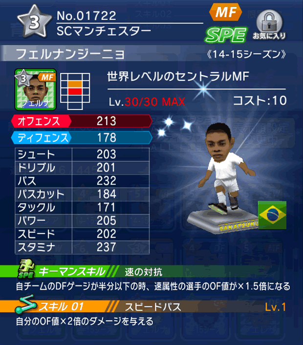 No.01722　フェルナンジーニョ【14-15】