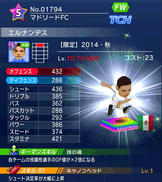 No.01794 エルナンデス【14・秋】