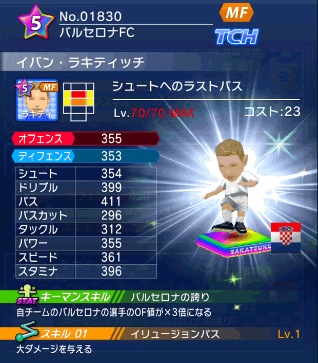 No.01830 イバン・ラキティッチ