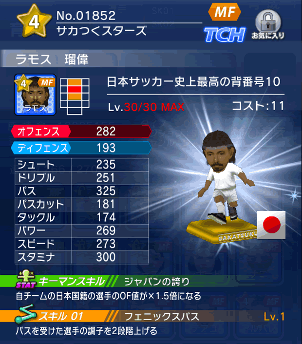 No.01852 ラモス瑠偉