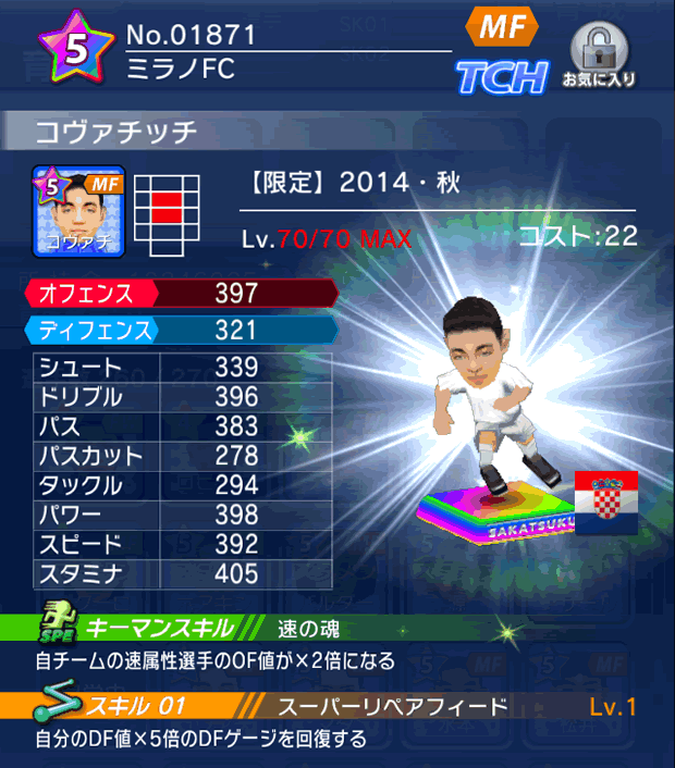 No.01871 コヴァチッチ【14・秋】