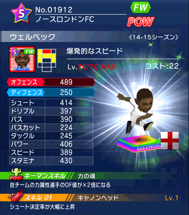 No.01912 ウェルベック【14-15】