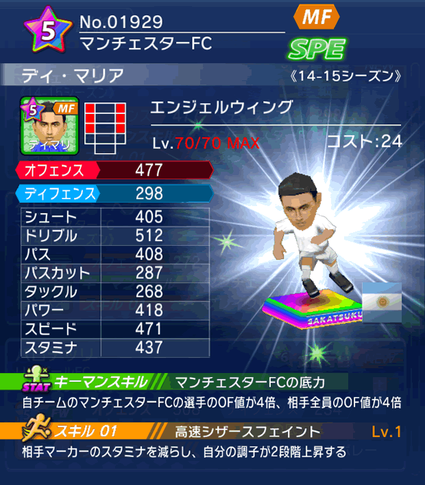 No.01929　ディ・マリア【14-15】