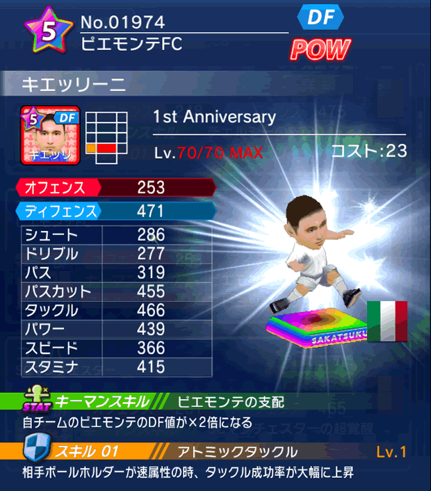 No.01974 キエッリーニ【1stAnniv】