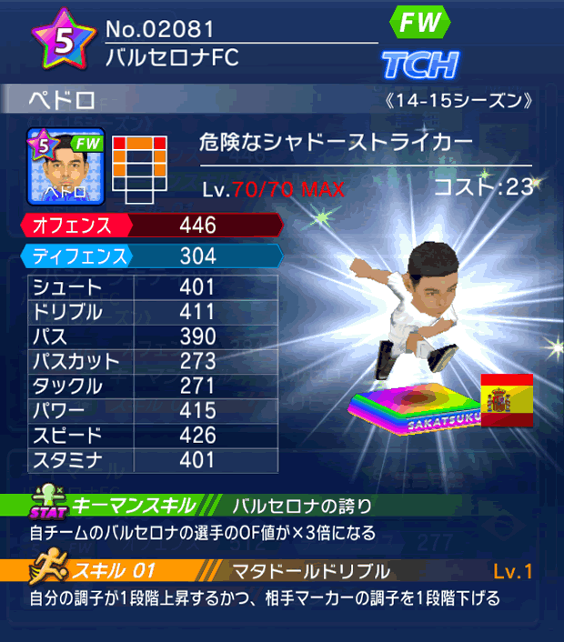 No.02081 ペドロ【14-15】