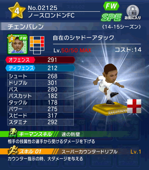 No.02125 チェンバレン【14-15】