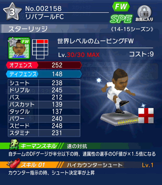 No.02158 スターリッジ【14-15】