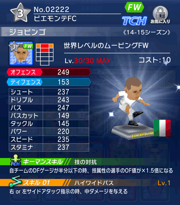 No.02222　ジョビンゴ【14-15】