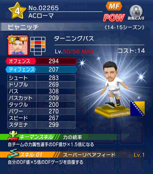 No.02265 ピャニッチ【14-15】