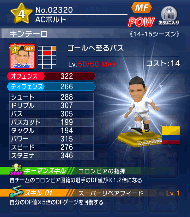 No.02320　キンテーロ【14-15】