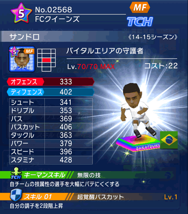 No.02568　サンドロ【14-15】