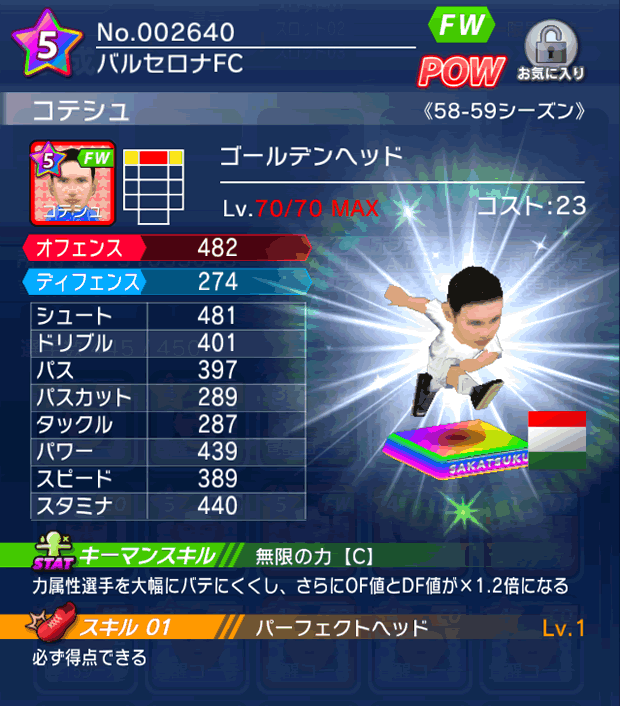 No.02640　コテシュ【58-59cs】