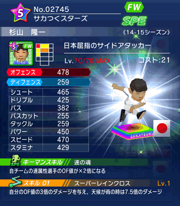 No.02745　杉山隆一【14-15】