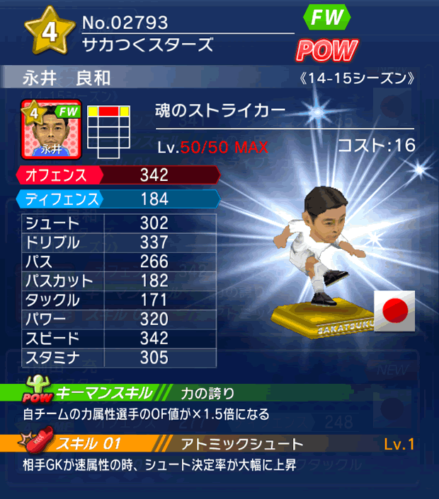 No.02793　永井良和【14-15】