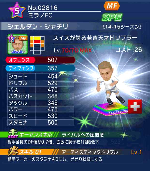 No.02816 シェルダン・シャチリ【14-15】