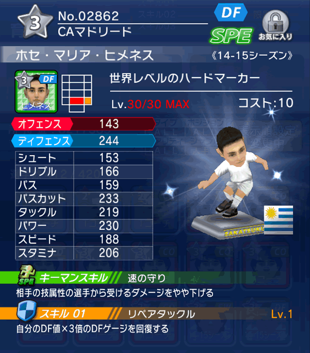 No.02862　ホセ・マリア・ヒメネス【14-15】