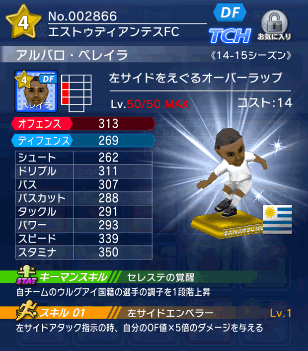 No.02866　アルバロ・ぺレイラ【14-15】