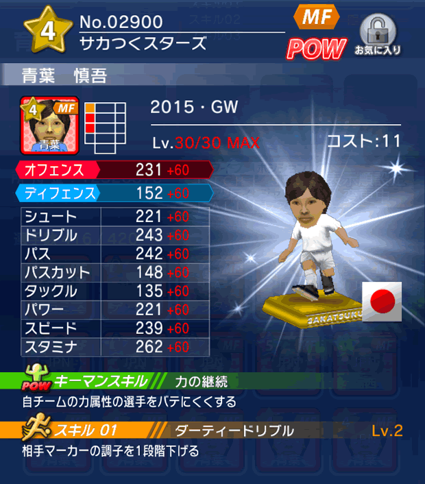 No.02900　青葉慎吾【15・GW】