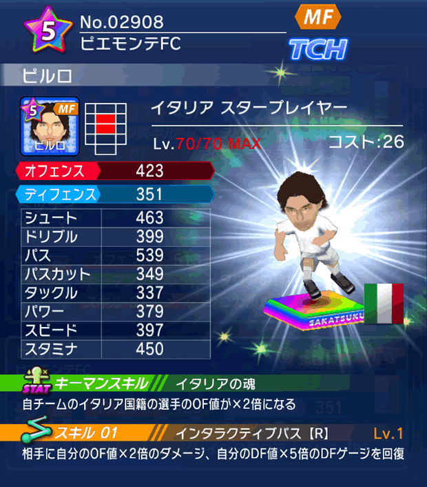 No.02908 ピルロ【IT・ST】