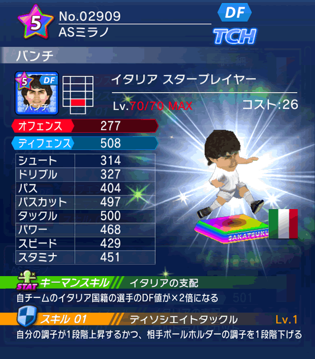 No.02909 バンチ【IT・ST】