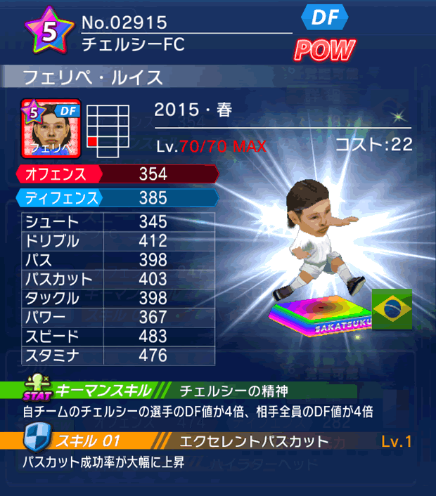 No.02915　フェリペ・ルイス【15・春】