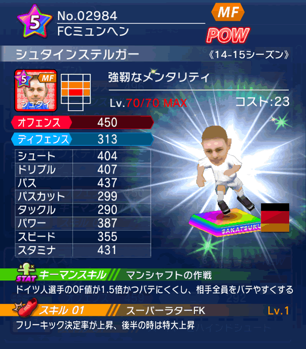 No.02984 シュタインステルガー【14-15】