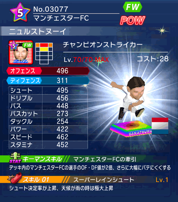 No.03077　ニュルストヌーイ【CPストライカー】