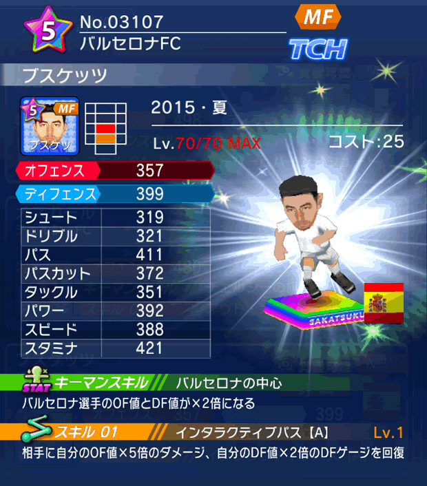 No.03107 ブスケッツ【15・夏】