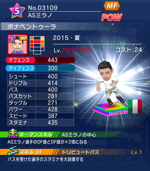 No.03109　ボナベントゥーラ【15・夏】