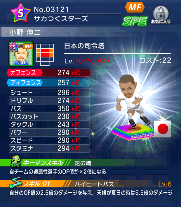 No.03121　小野伸二