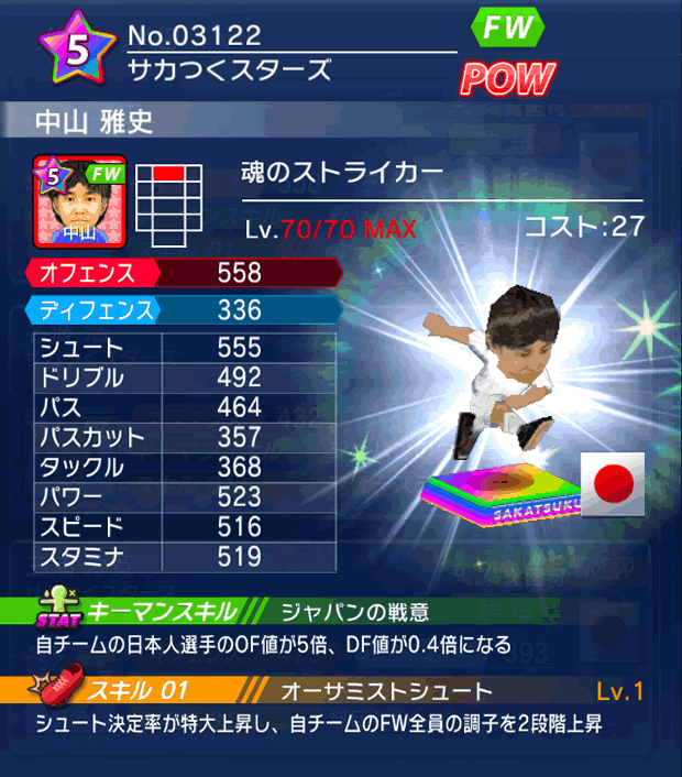 No.03122 中山雅史