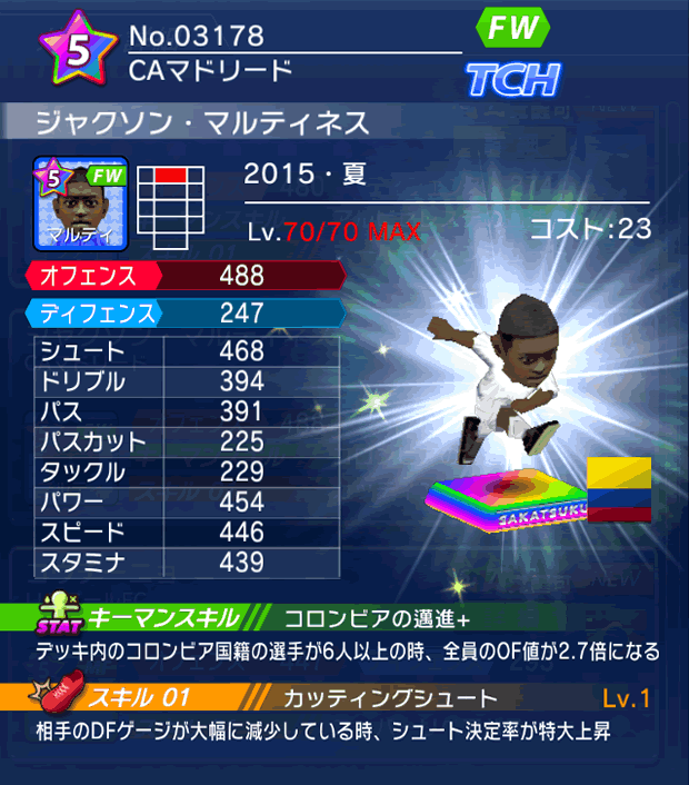 No.03178 ジャクソン・マルティネス【15・夏】