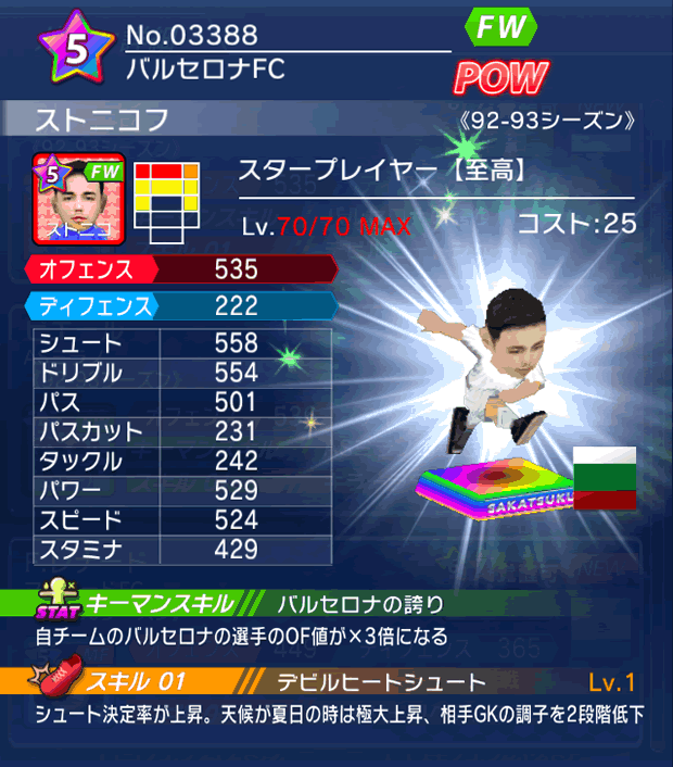 No.03388　ストニコフ【至高・ST】