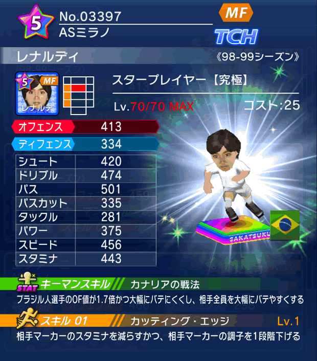 No.03397 レナルディ【究極・ST】