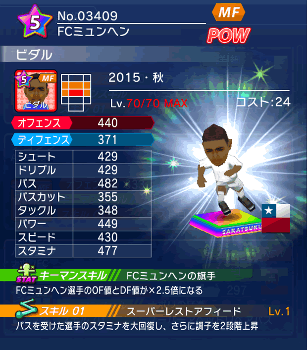 No.03409　ビダル【15・秋】