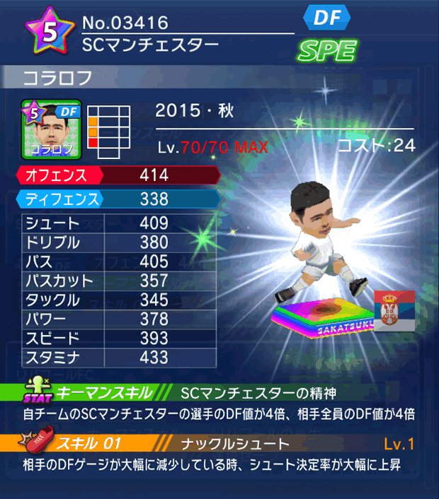 No.03416　コラロフ【15・秋】