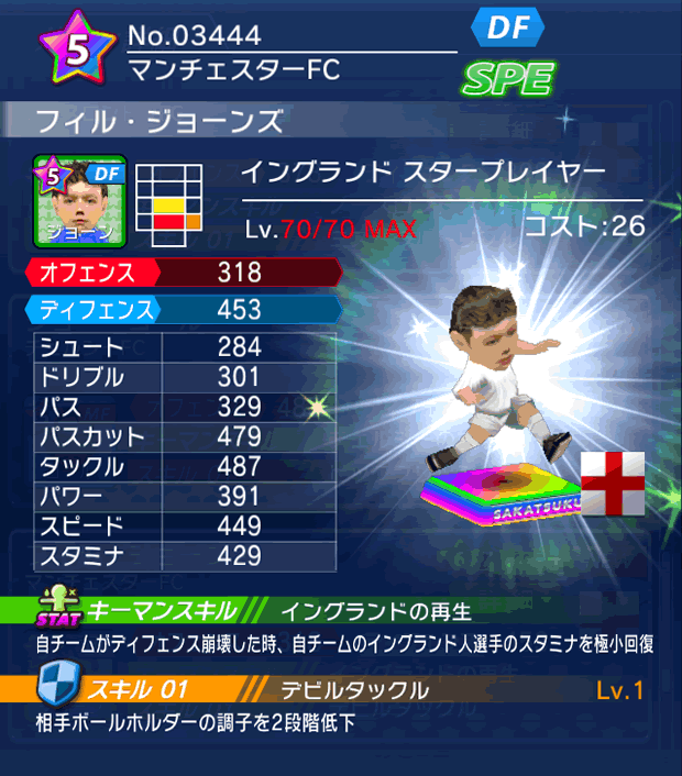 No.03444 フィル・ジョーンズ【ENG・ST】