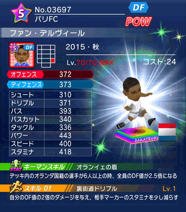 No.03697 ファン・デルヴィール【15・秋】