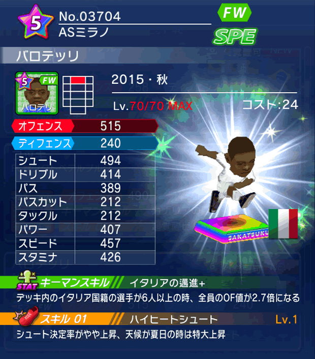 No.03704 バロテッリ【15・秋】