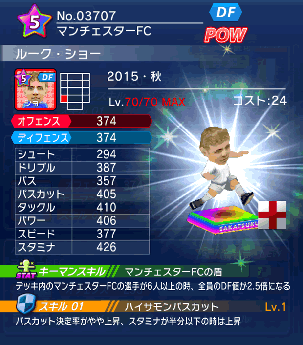 No.03707　ルーク・ショー【15・秋】