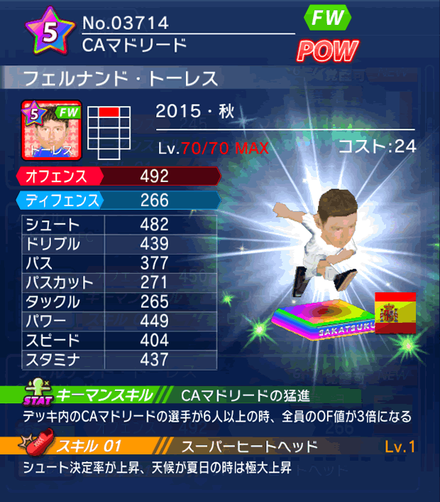 No.03714　フェルナンド・トーレス【15・秋】