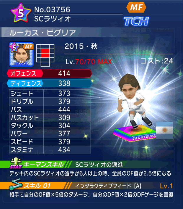 No.03756　ルーカス・ビグリア【15・秋】